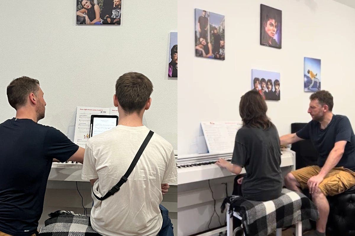 Musician praises &lsquo;determination&rsquo; of Ukrainian teenagers he taught in Lviv