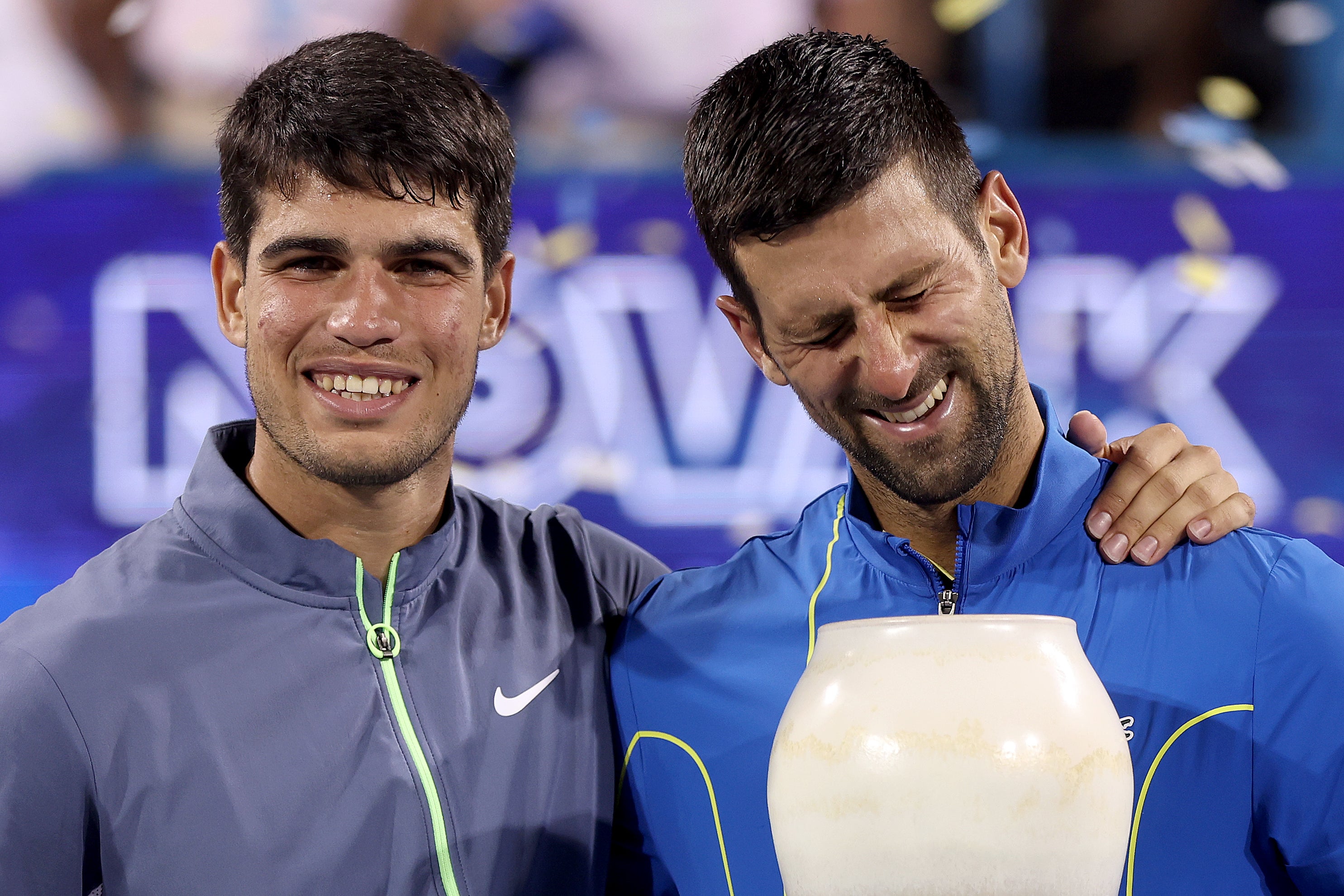 Carlos Alcaraz’s rivalry with Novak Djokovic has reignited men’s tennis