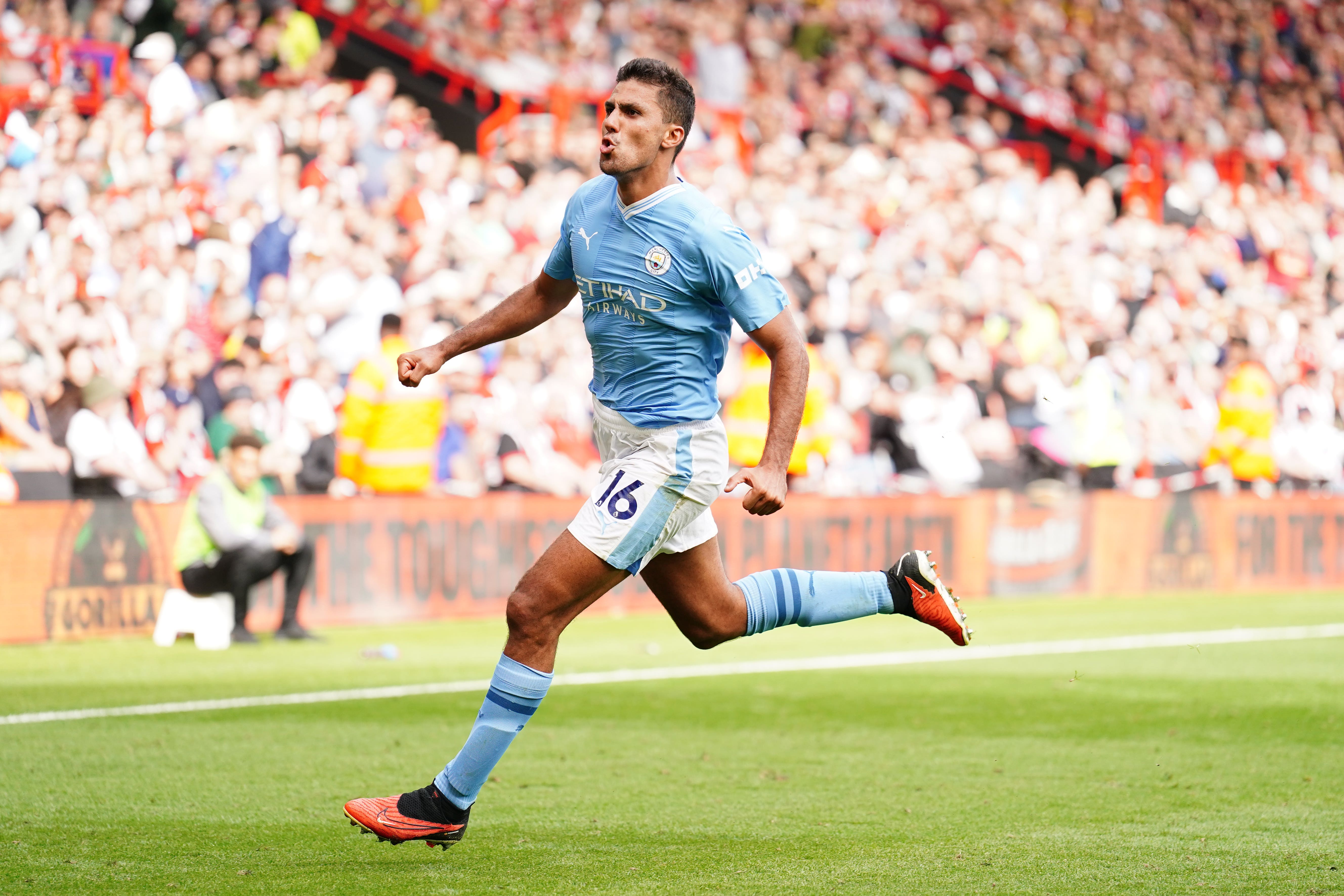 Late Rodri Winner Sends Manchester City High Of Premier League