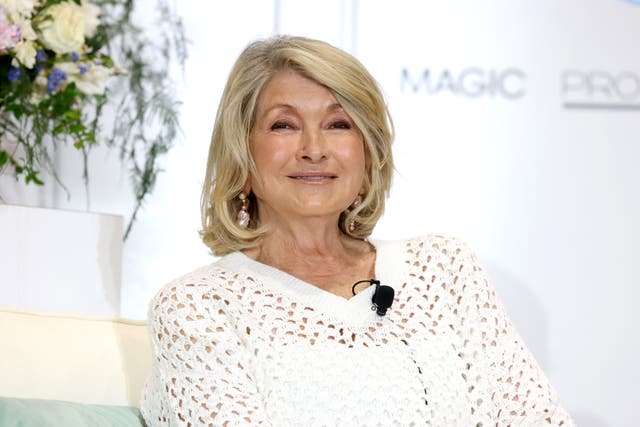 <p>Martha Stewart speaks during a keynote conversation at Magic, Project and Sourcing at Magic Las Vegas at the Las Vegas Convention Center on August 07, 2023</p>