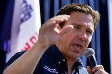 DeSantis leaves campaign trail and returns to Florida facing tropical storm and shooting aftermath