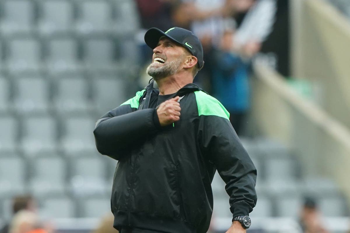 Jurgen Klopp calls 10-man Liverpool’s win at Newcastle ‘rare and super-special’