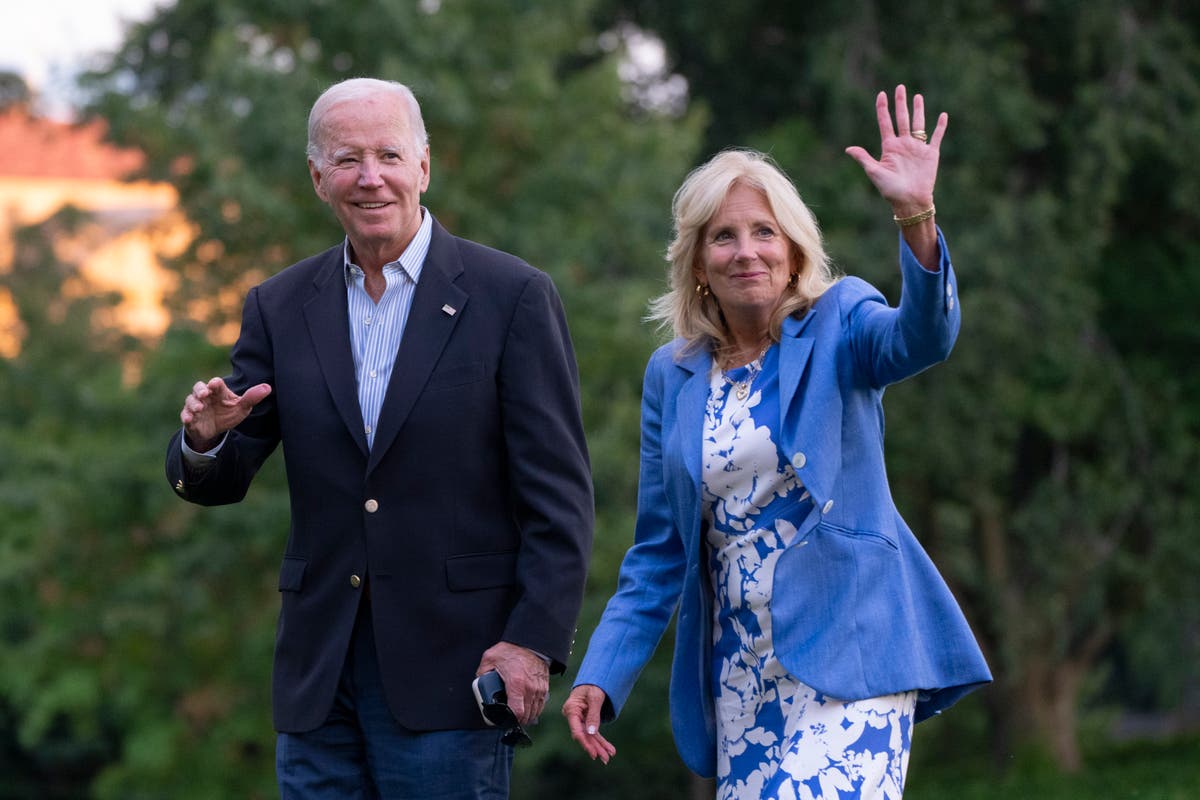 Biden and the first lady head to District of Columbia public middle ...