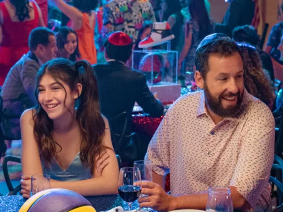 Sunny and Adam Sandler in ‘You Are So Not Invited to My Bat Mitzvah'