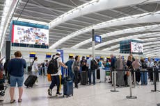Air traffic control failure sees thousands facing flight delays of up to 12 hours – latest updates