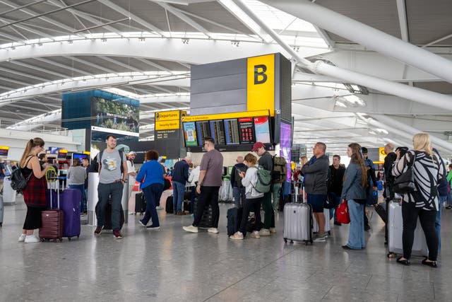 <p>Travel chaos hits at Heathrow on one of the airport’s busiest days of the year. </p>