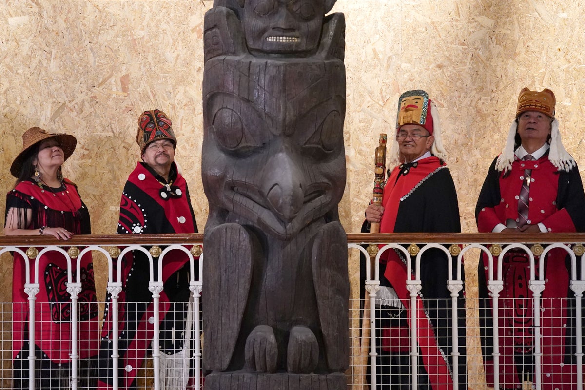 Totem pole to be ‘rematriated’ to Canada after almost a century in Scotland