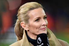 Gabby Logan shares frustration after getting caught up in air traffic failure while sat on flight