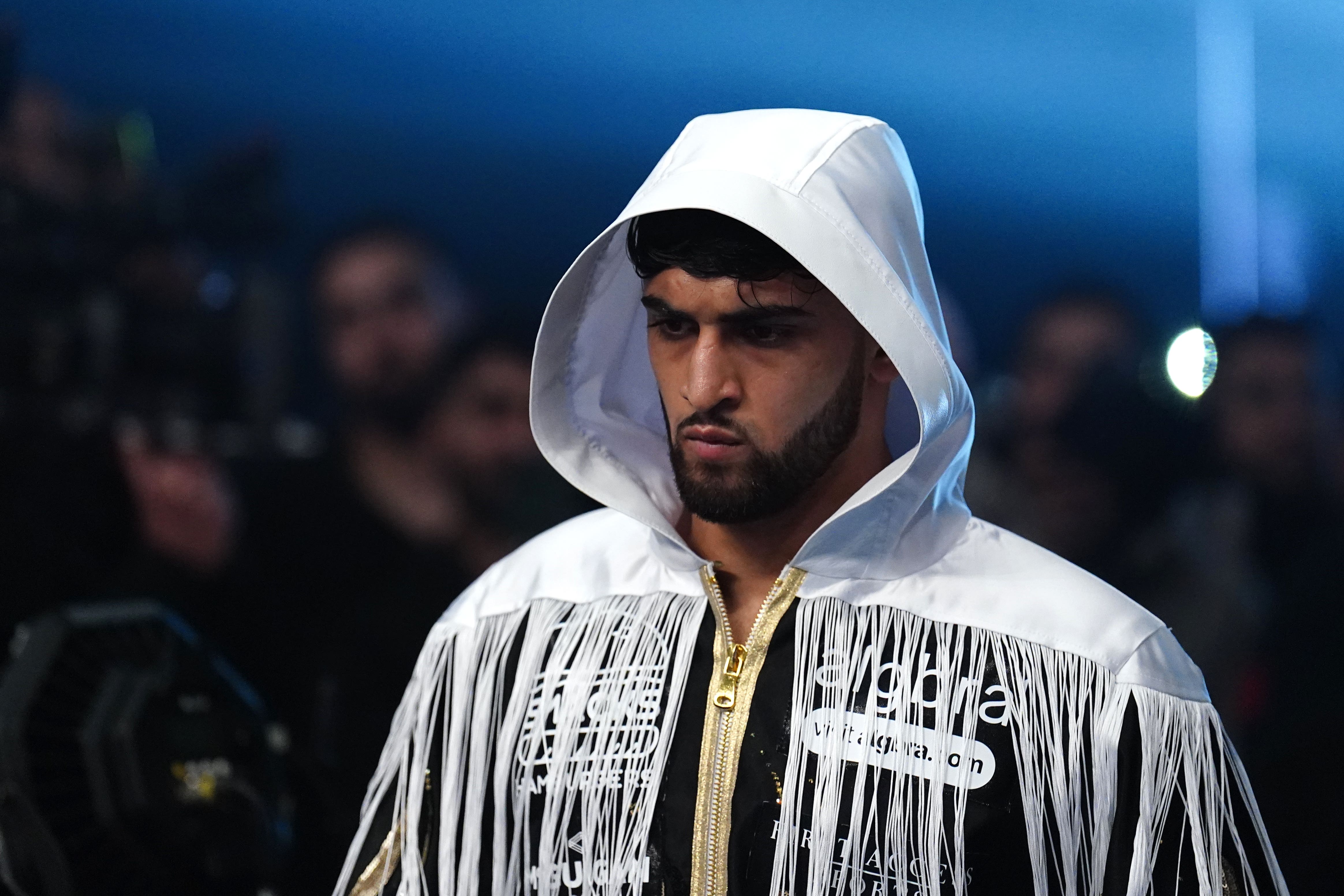 Adam Azim will dedicate his September 2 clash with Aram Fanyan to his late grandfather (Zac Goodwin/PA)