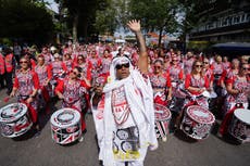 In pictures: Colourful street parade brings Notting Hill Carnival to a close