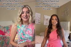 TikTok theory on why there are so many girls named Bella at Bama Rush goes viral