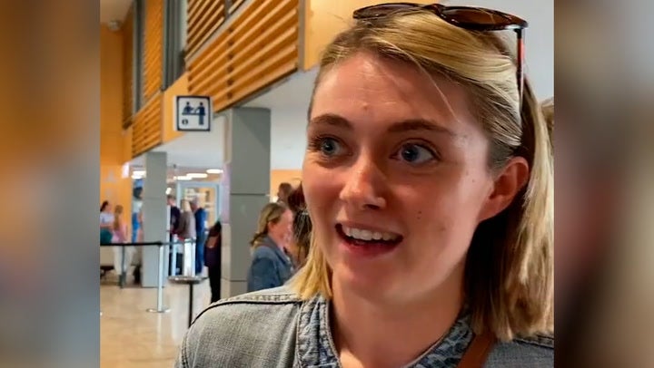 <p>British mum stranded in France may not get back to baby ‘for a week’.</p>