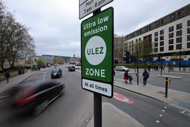 Ulez has been expanded to include the whole of the capital (PA)