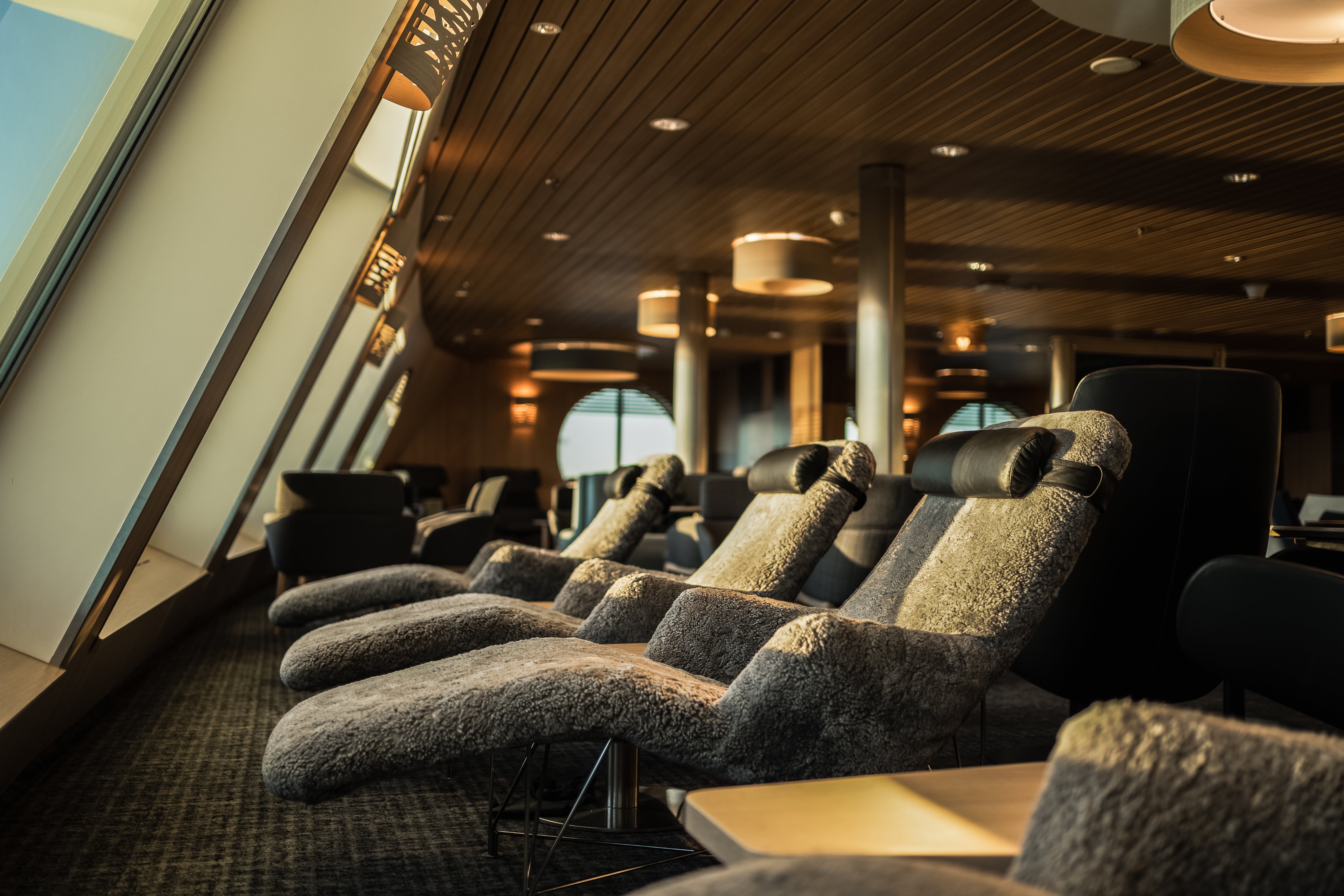 The Stena Plus lounge comes with extra perks
