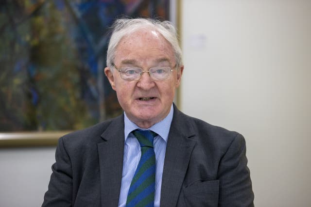 Sir Declan Morgan during an interview with the PA news agency (Liam McBurney/PA)