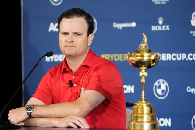 <p>US captain Zach Johnson has his eyes on Ryder Cup glory</p>