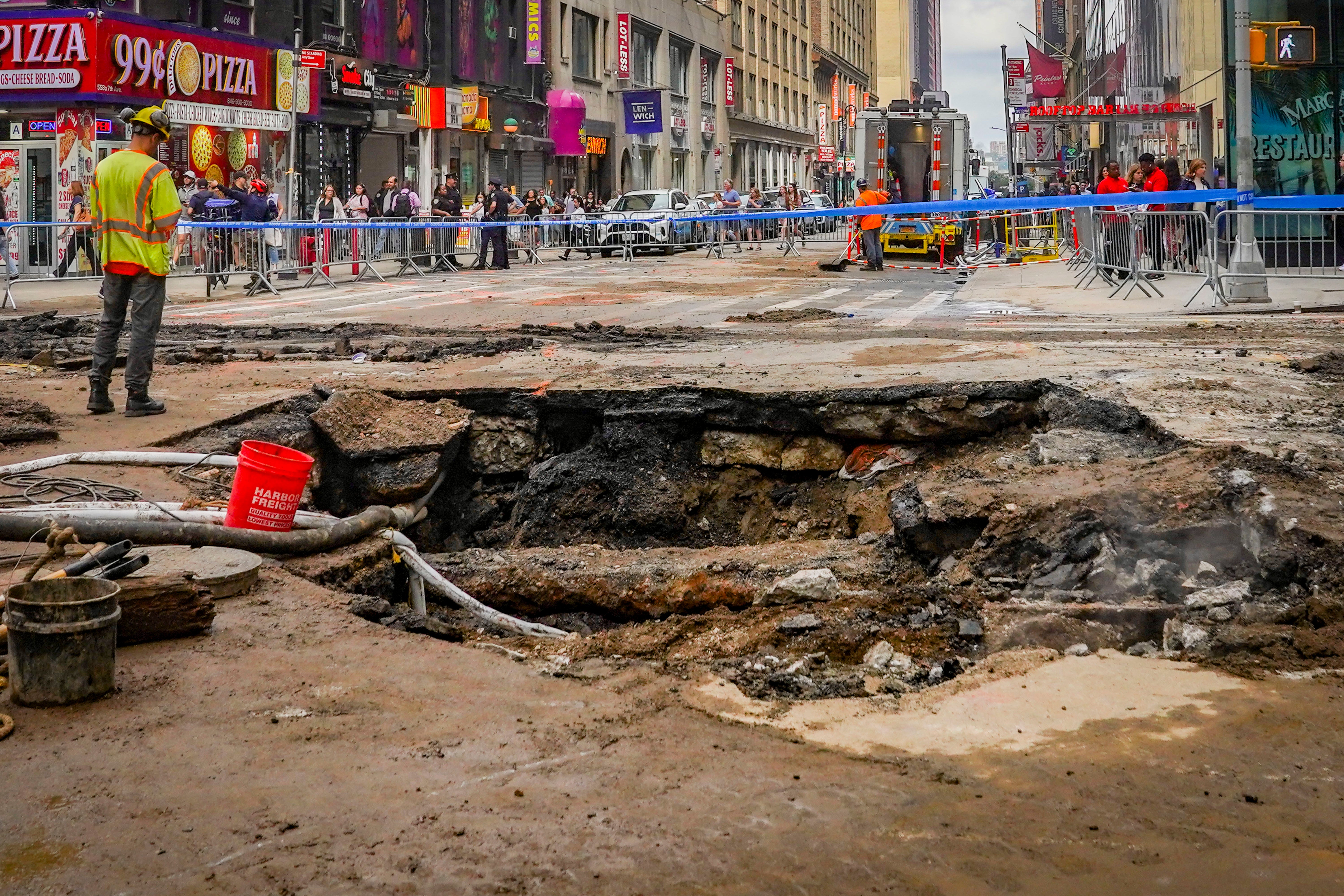Water Main Break-Times Square