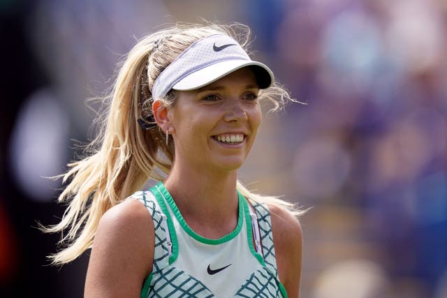 Katie Boulter is through to the US Open second round for the first time (John Walton/PA)