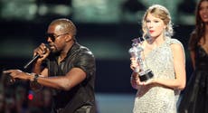 Taylor Swift appears to reference infamous Kanye West VMA interruption during Eras Tour