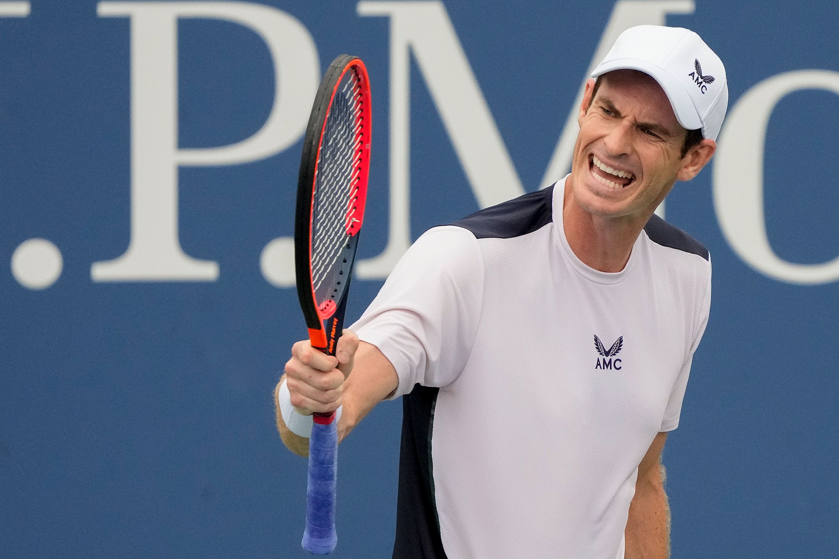 Andy Murray reached a new milestone in New York on Tuesday (Mary Altaffer/AP)