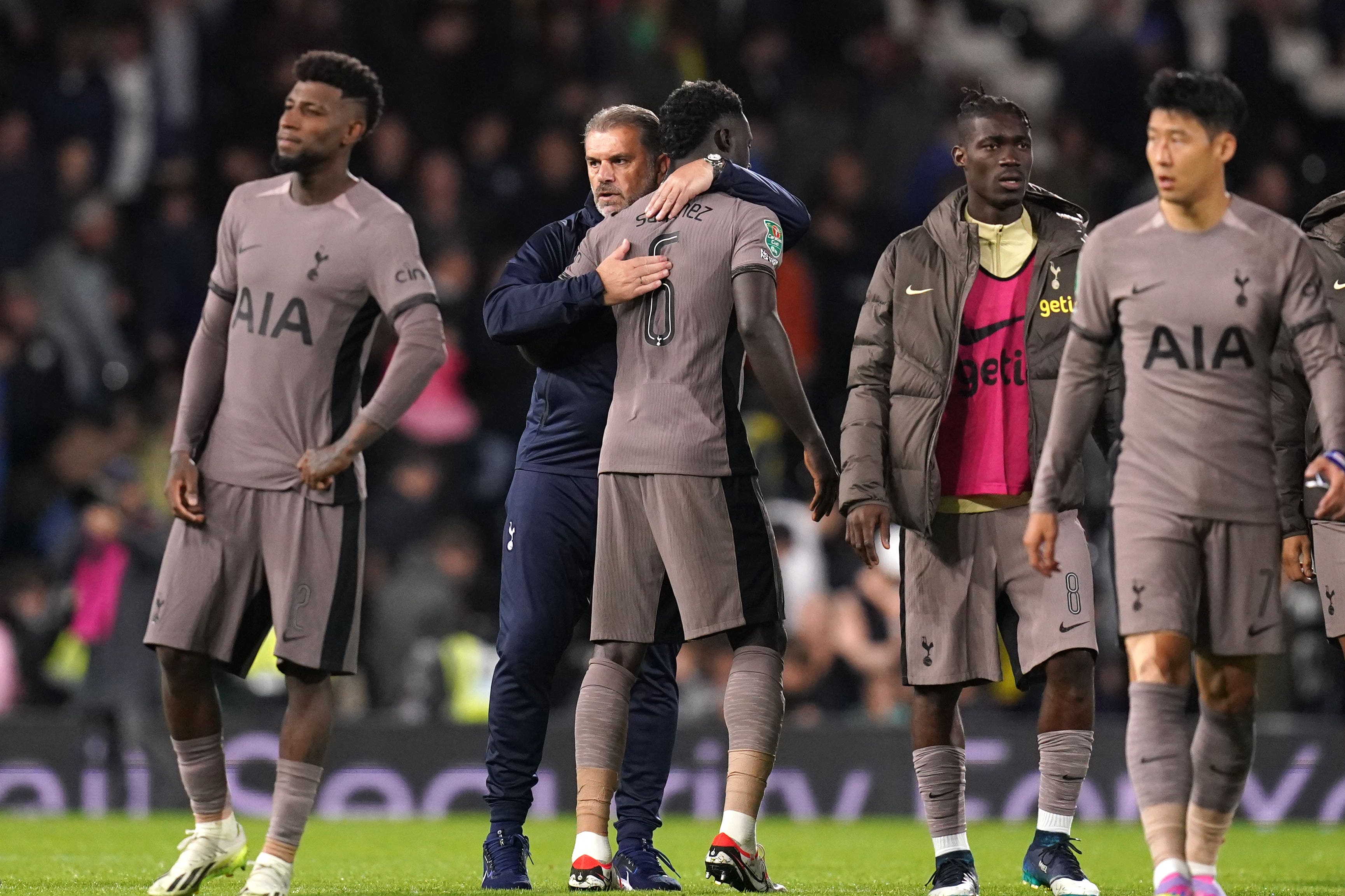 Ange Postecoglou defends decision to make changes as Tottenham exit Carabao  Cup | The Independent