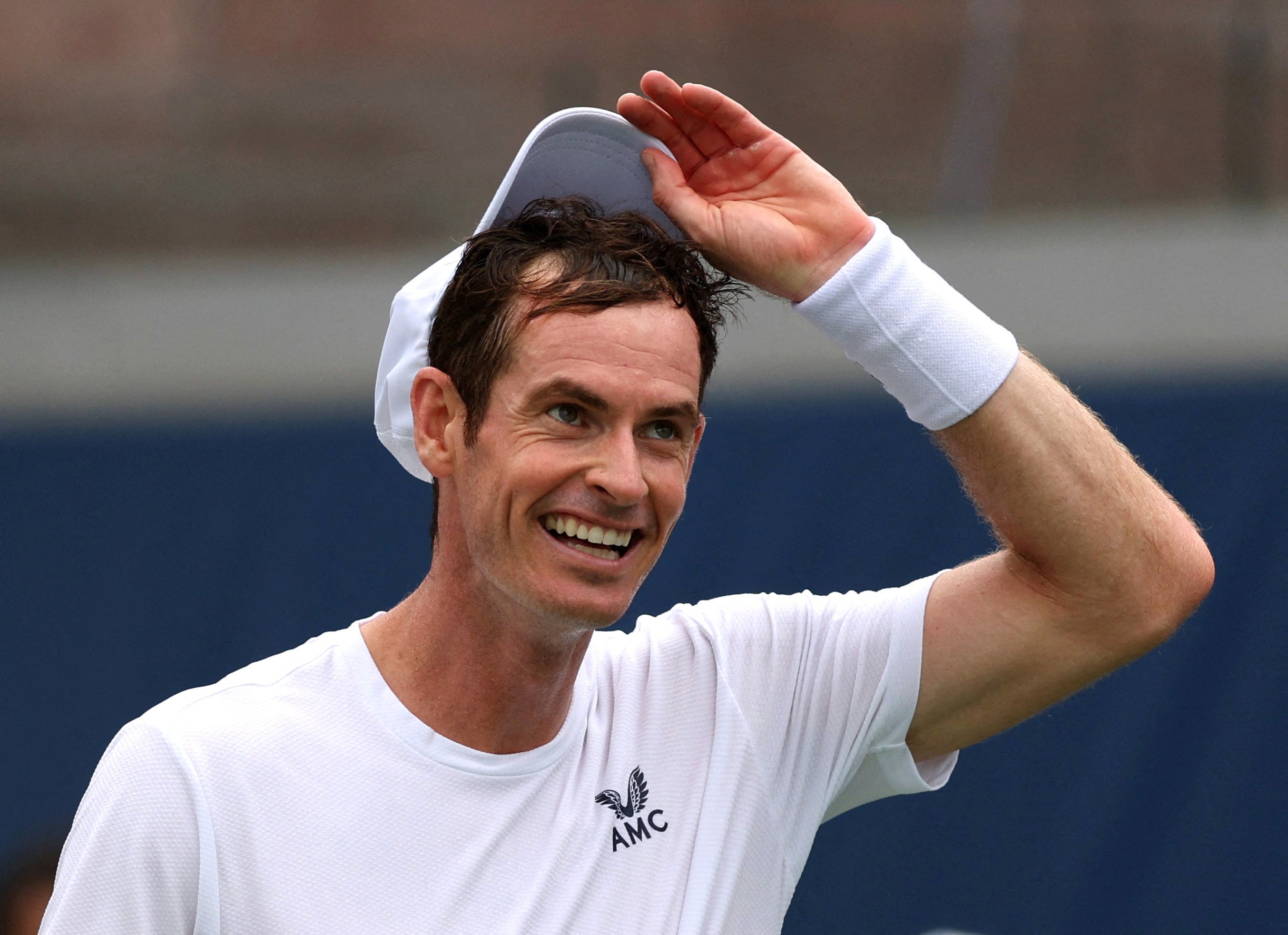 <p>Andy Murray fought his way into the second round at Flushing Meadows </p>