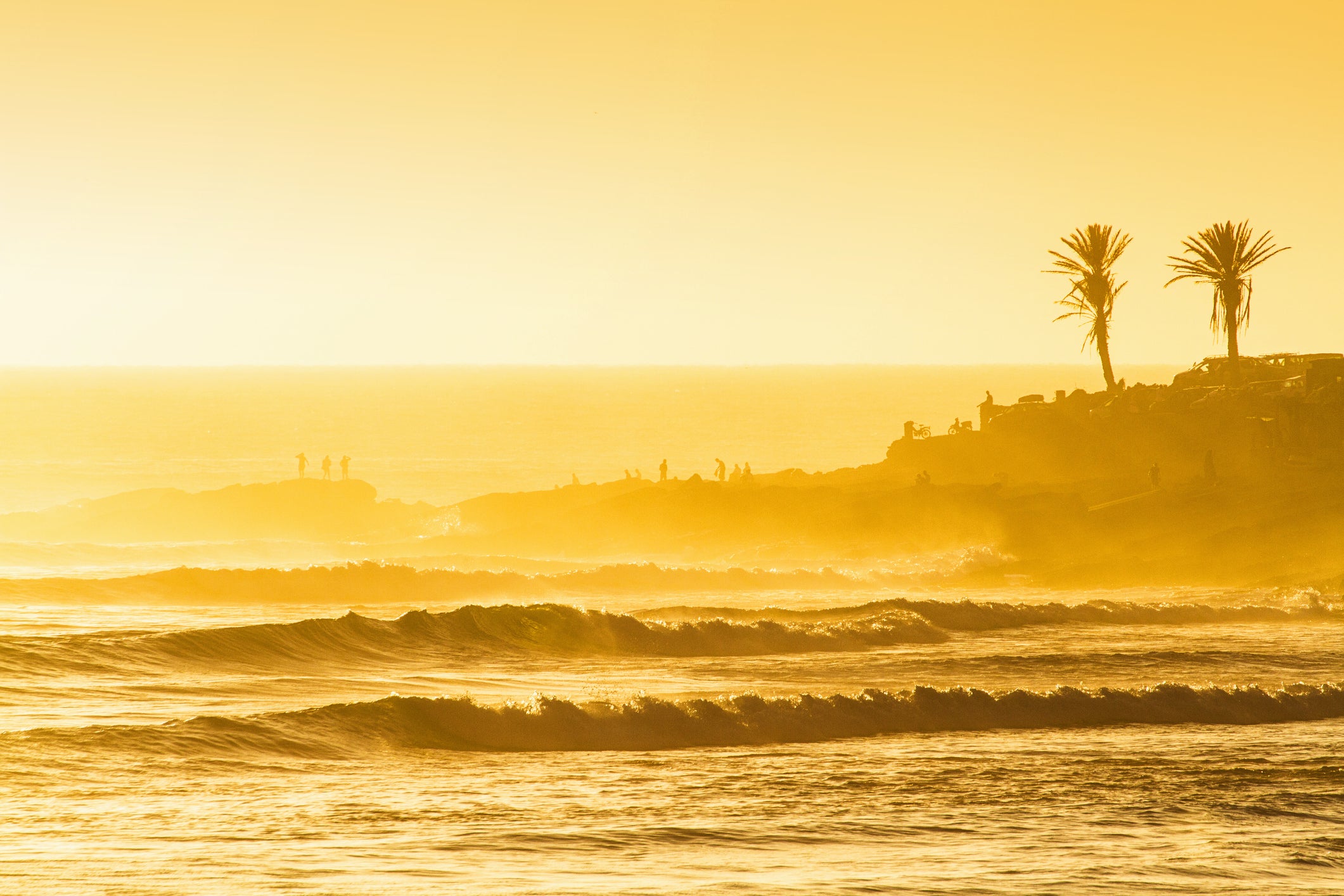The famous Anchor Point has world-class breaks for avid surfers
