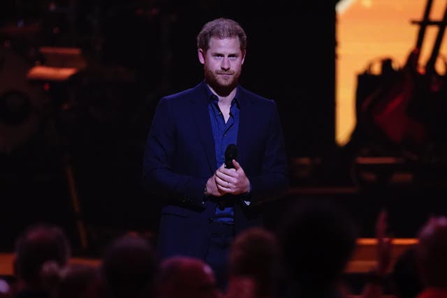The Duke of Sussex’s new docuseries Heart of Invictus was released on Netflix on Wednesday (Aaron Chown/PA)
