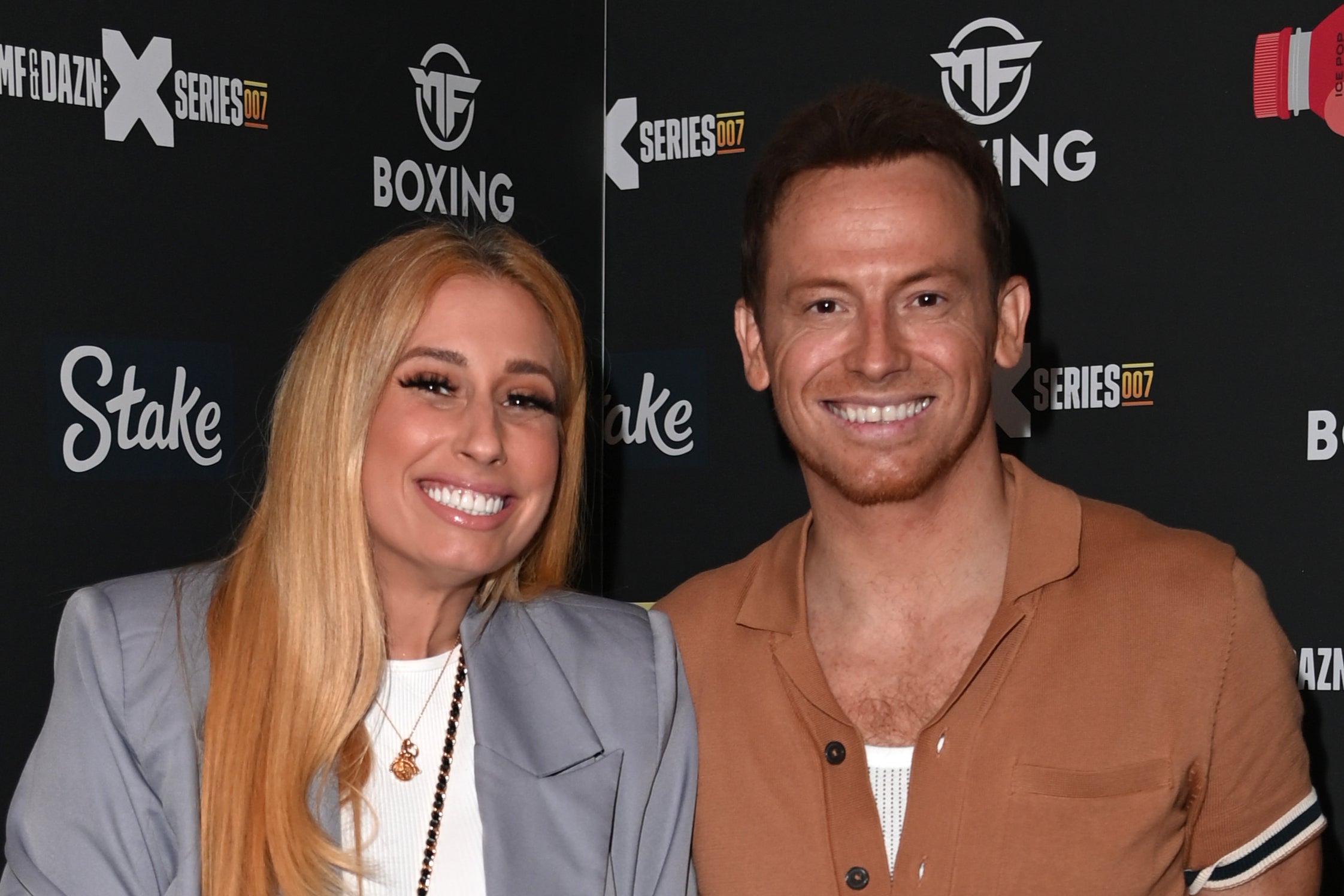 Stacey Solomon and Joe Swash pictured in 2023