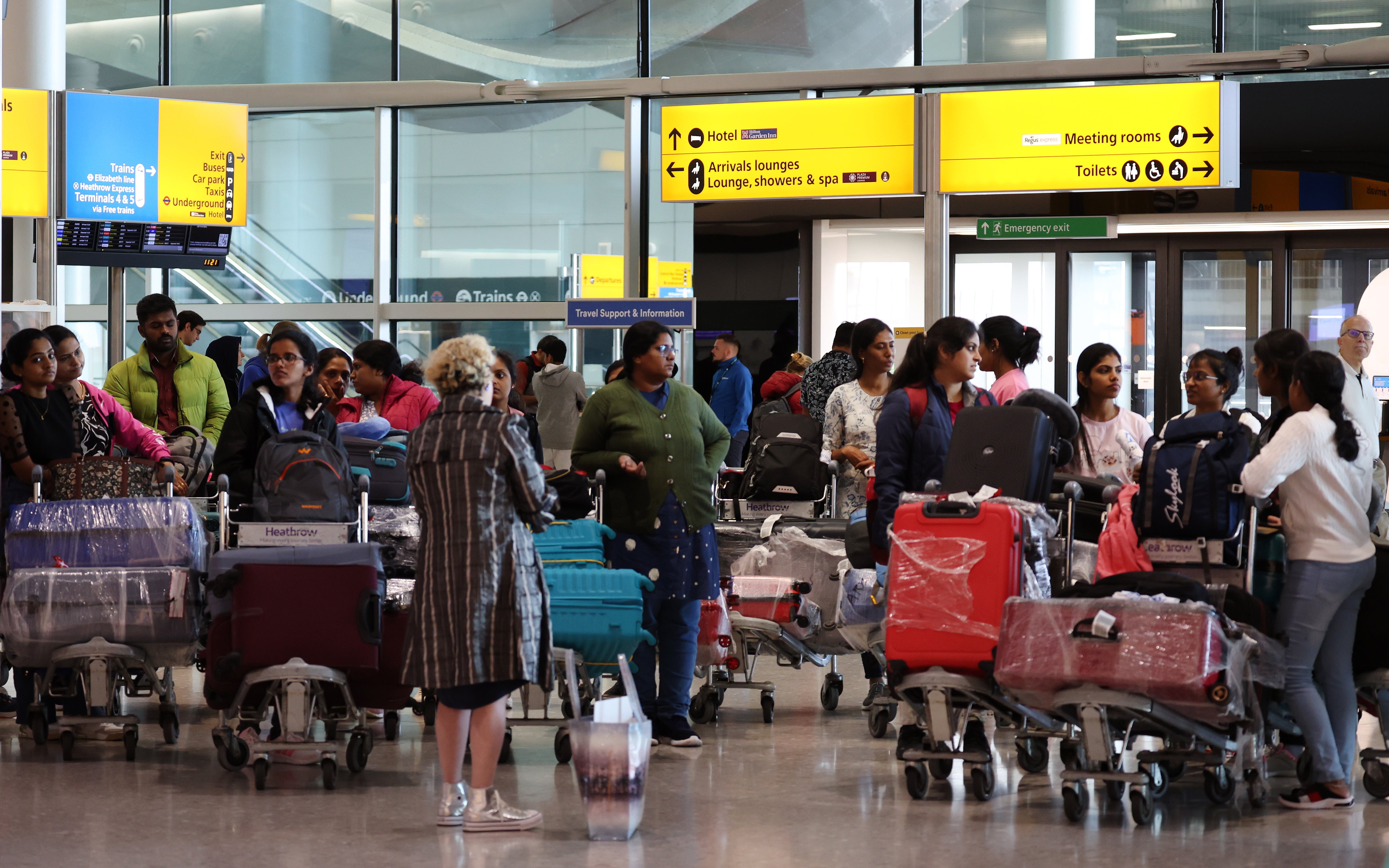 Travellers have been cautioned that flight disturbances might endure for several days