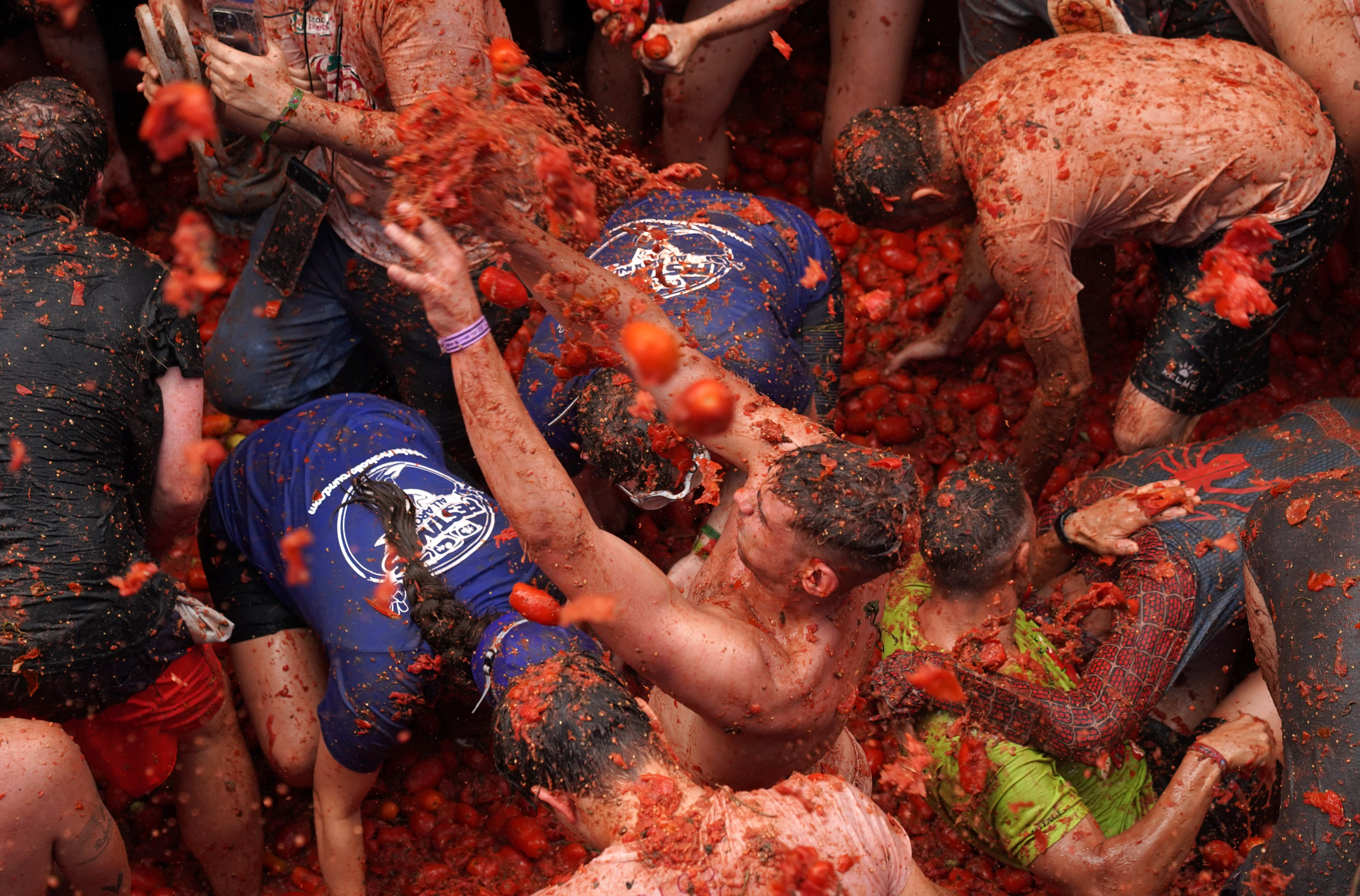 Spain Tomatina