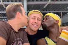 Ncuti Gatwa jokes he ‘fell over’ looking at Ryan Gosling on Barbie set: ‘I just drowned in his eyes’