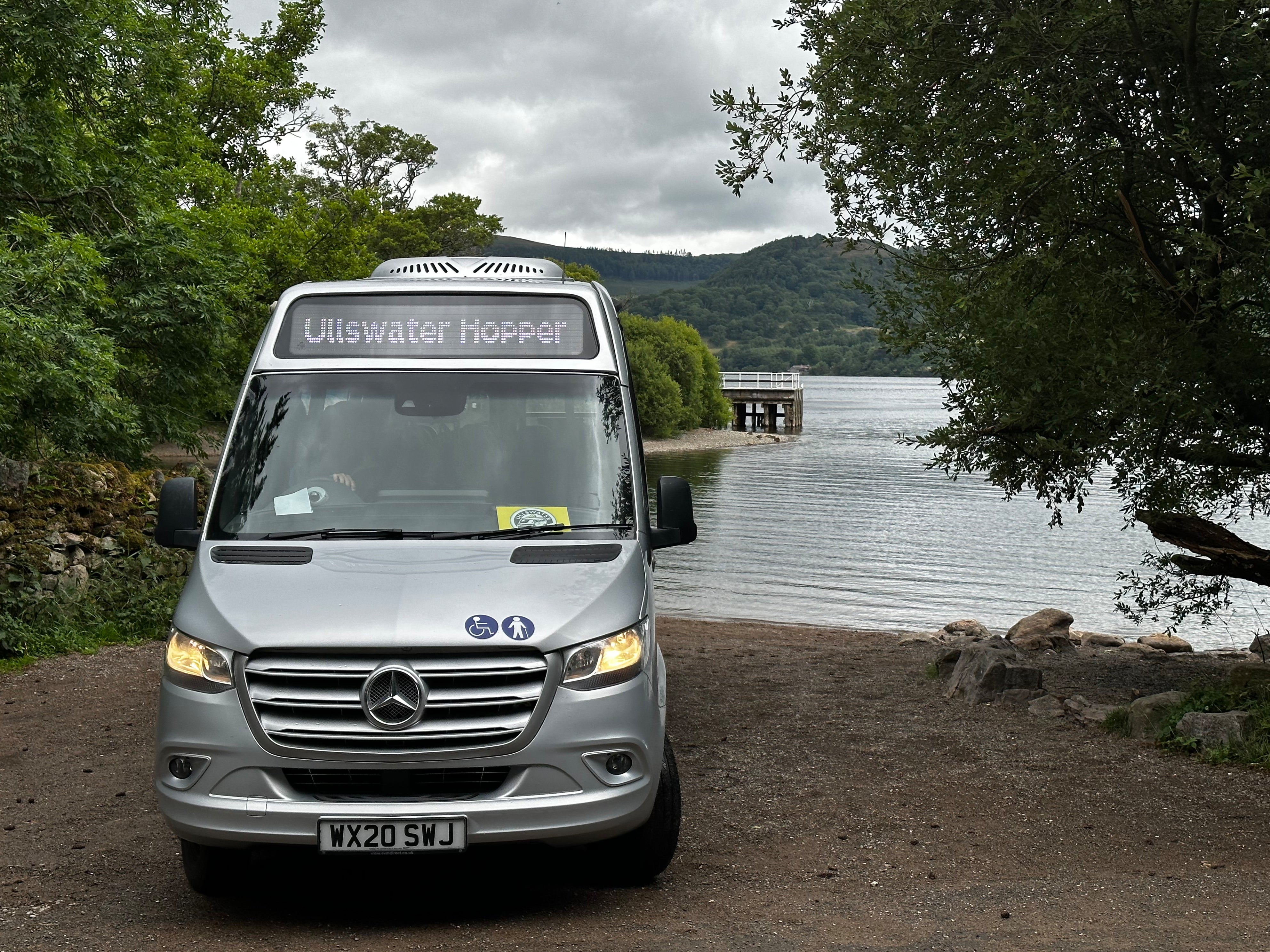 Hop on board the Ullswater bus service aimed squarely at getting tourists out of cars