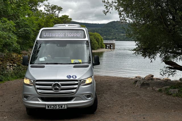 <p>Hop on board the Ullswater bus service aimed squarely at getting tourists out of cars</p>
