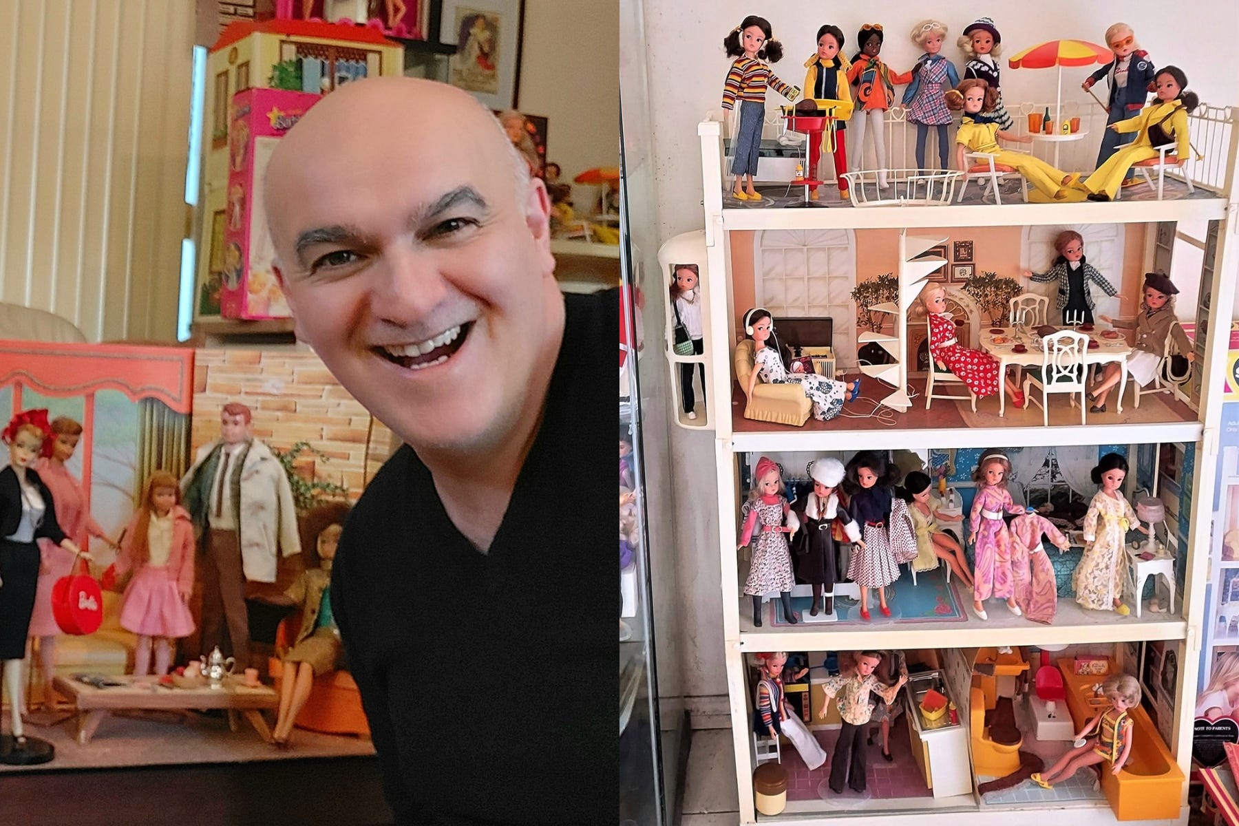 Eddi Franz’s guests love his collection (PA Real Life/Collect)