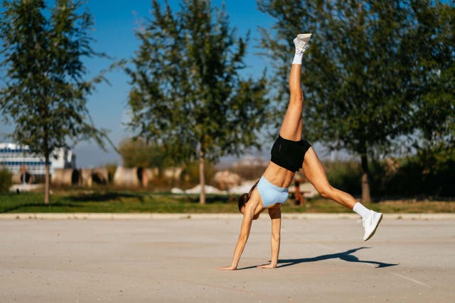 Now could be the time to learn the gymnastics moves you have always wanted to try (Alamy/PA)