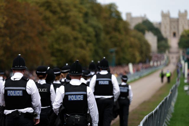 The Met arrested 64 people during the coronation (Alex Pantling/PA)