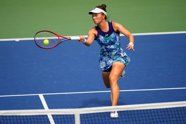 Lily Miyazaki was beaten by 15th seed Belinda Bencic (Manu Fernandez/AP)