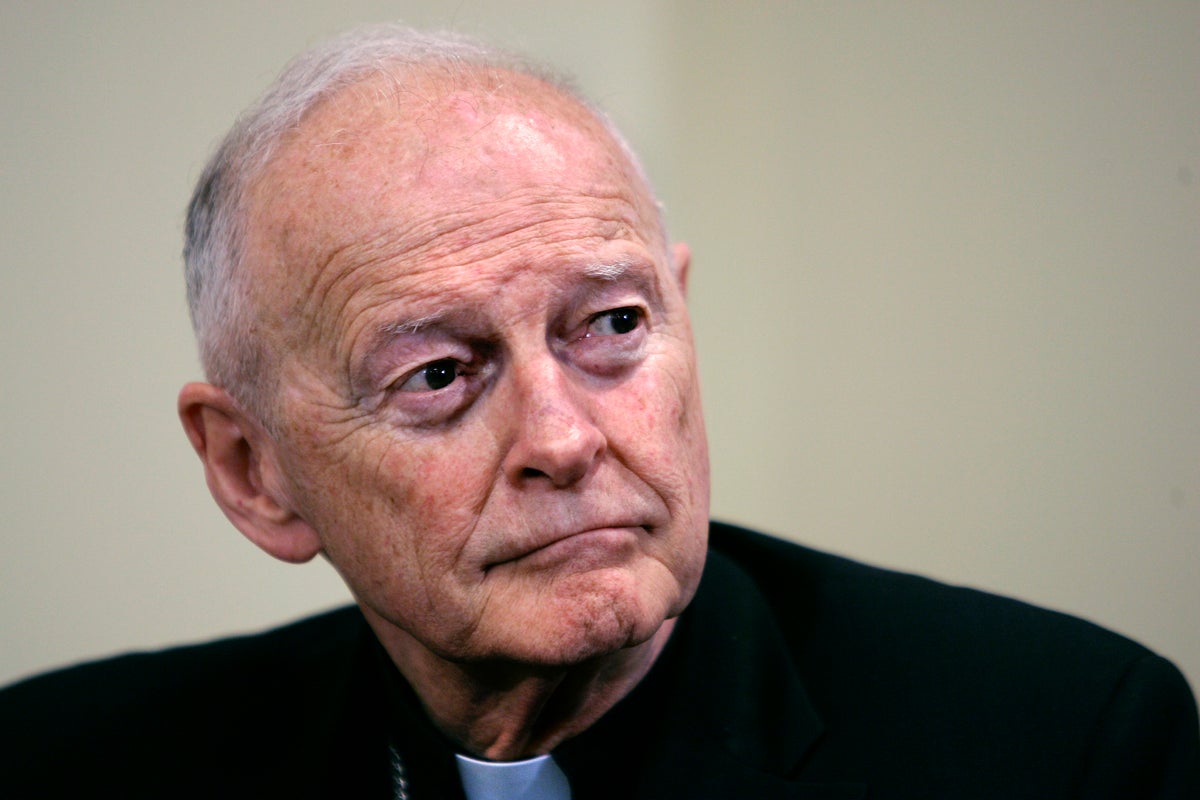 Former Catholic cardinal, age 93, is not competent to stand trial on teen sexual abuse charges