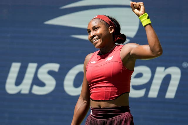 Coco Gauff beat fellow teenager Mirra Andreeva (John Minchillo/AP)