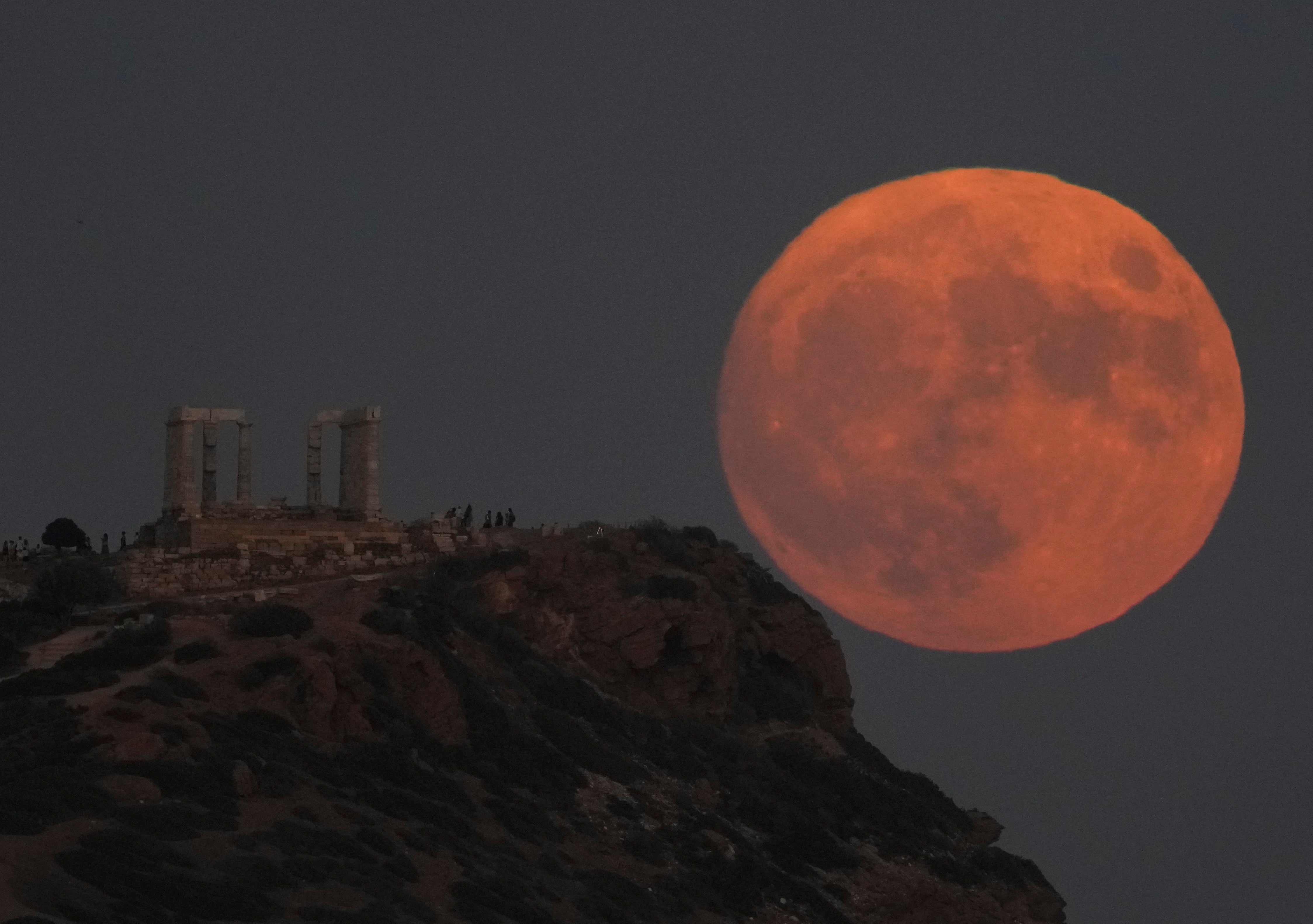Greece Supermoon