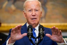 Biden warns Idalia still dangerous, says he hasn't forgotten about the victims of Hawaii's wildfires