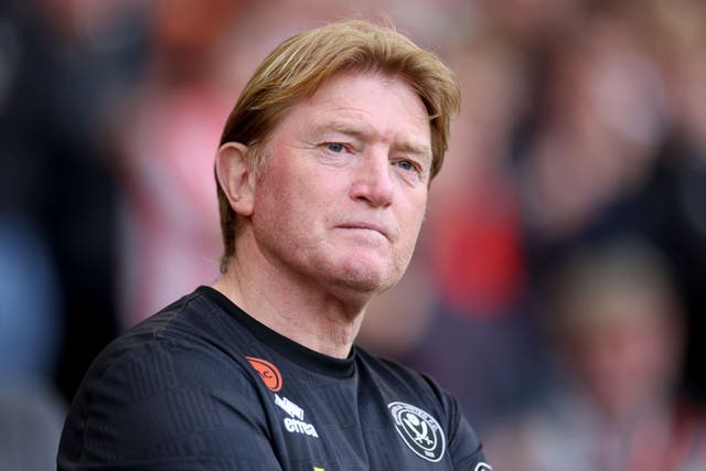 Stuart McCall struggled to find any positives after Sheffield United’s Carabao Cup exit to Lincoln (Bradley Collyer/PA)