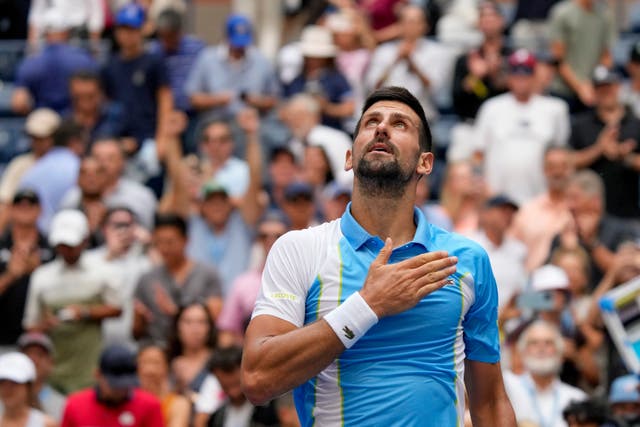 Novak Djokovic, is into round three (John Minchillo/AP)