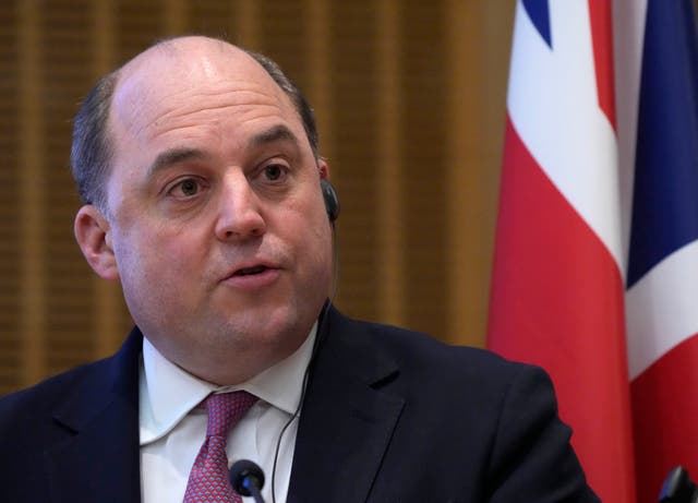 <p>Britain Defense</p>