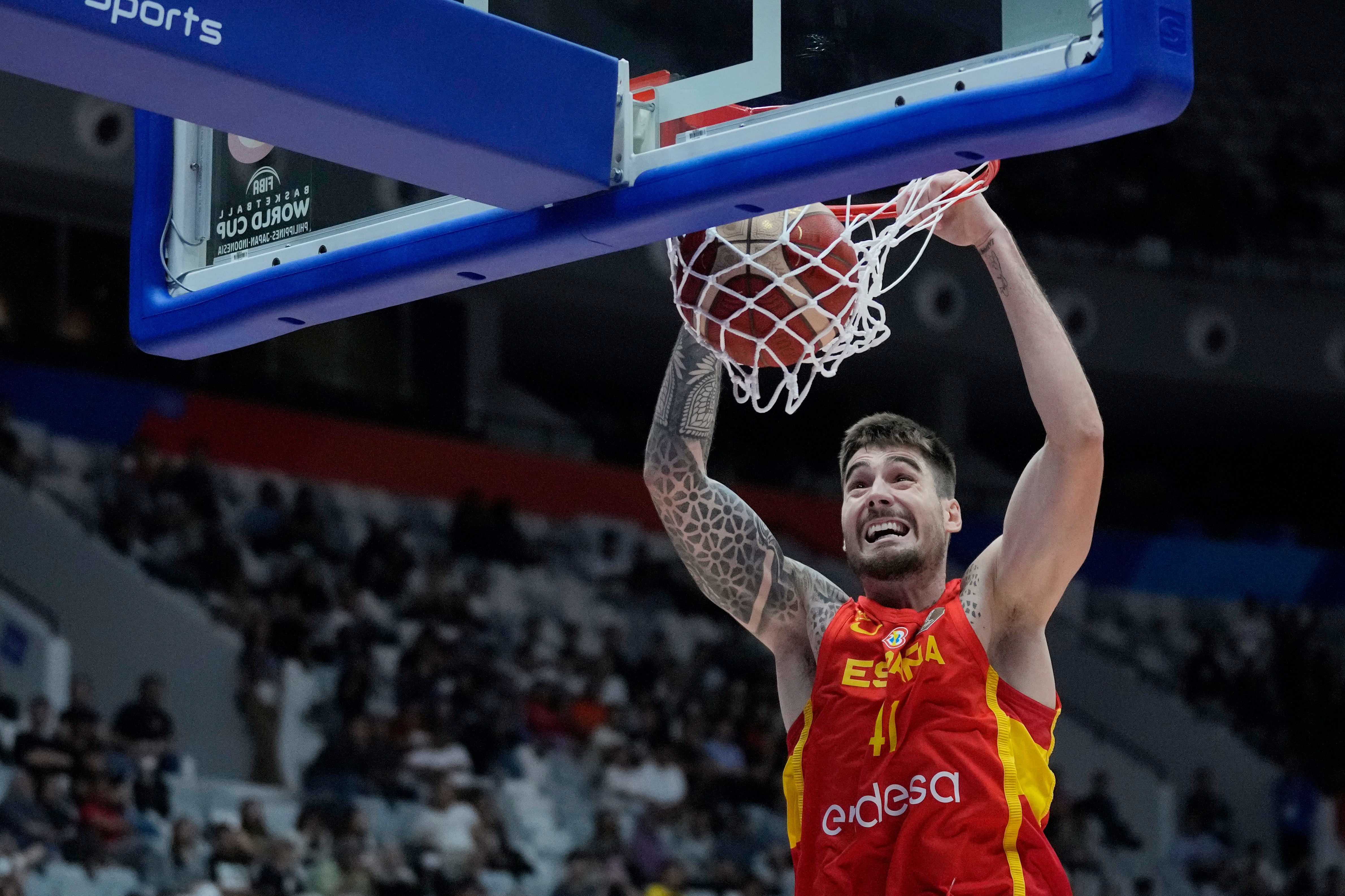 World Cup Spain Iran Basketball