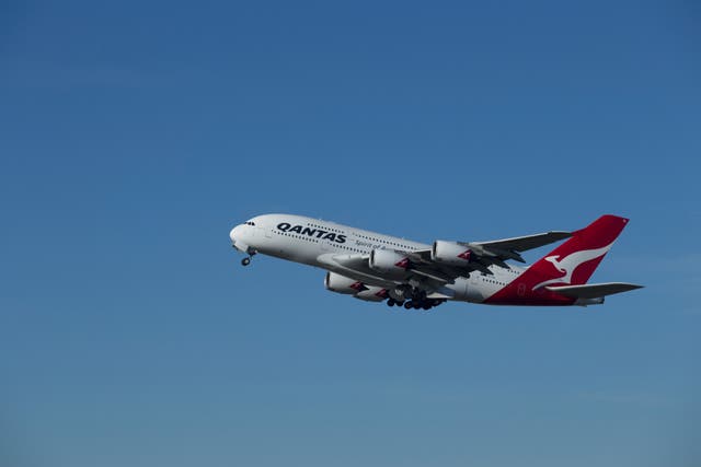 <p>Qantas pilots are entitled to fly in business class </p>