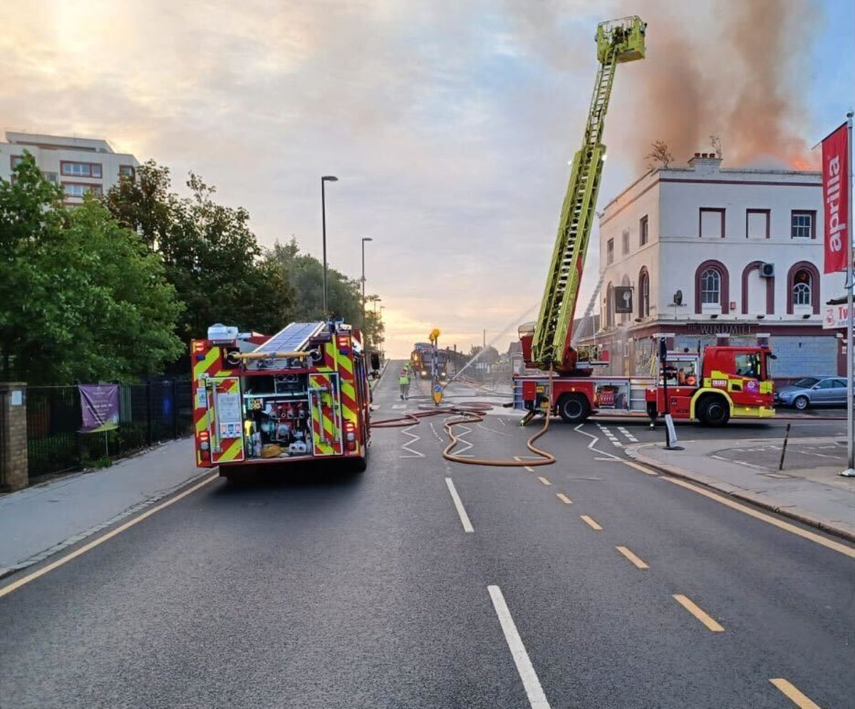 Two London pubs just streets apart destroyed in fires