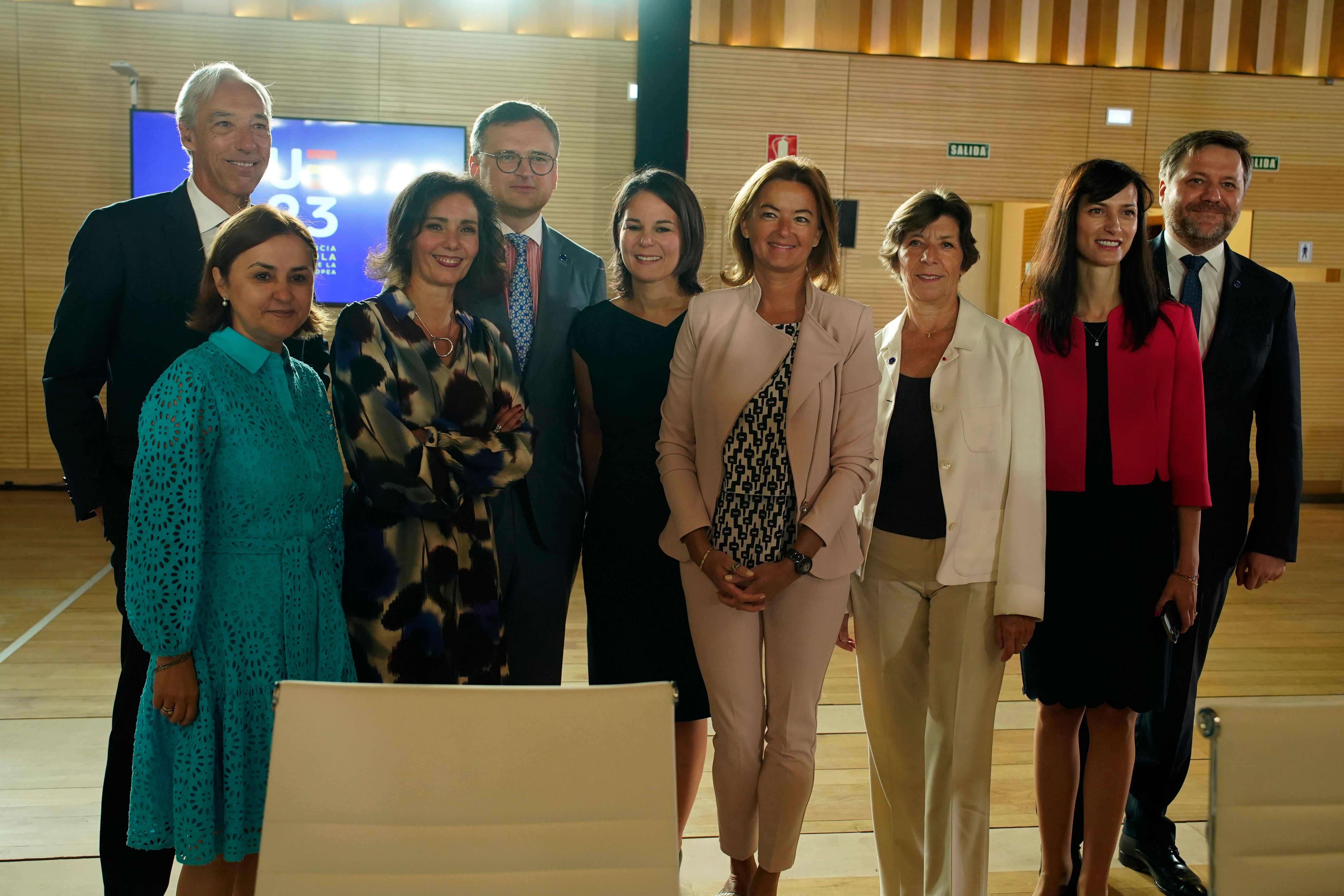 Spain EU Ministers Meeting