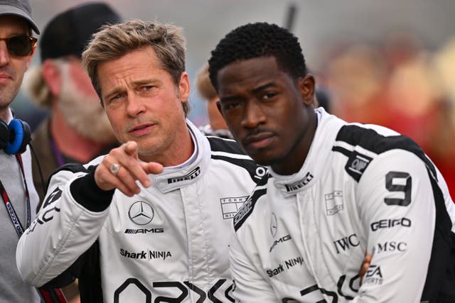 <p>Brad Pitt stars alongside Damson Idris in the new Formula 1 film </p>